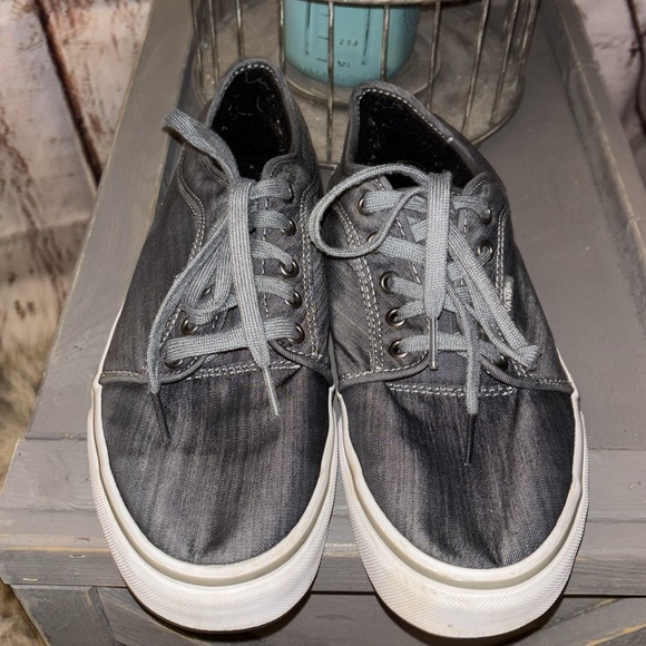 Vans Pro Chukka Low Skate Shoe 9.5 GreyDenim UltraCush HD Insole white Outsole - Picture 2 of 8